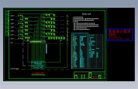 地下车库火灾报警系统图autocad 2000模型图纸下载 懒石网