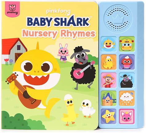 Pinkfong Baby Shark Nursery Rhymes Sound Book | | Safari Ltd®