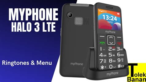 MyPhone Halo 3 LTE Unboxing Menu Ringtones Dzwonki Telefon