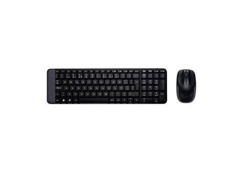 Teclado E Mouse Logitech Mk220 Sem Fio Compacto Abnt2 O Melhor