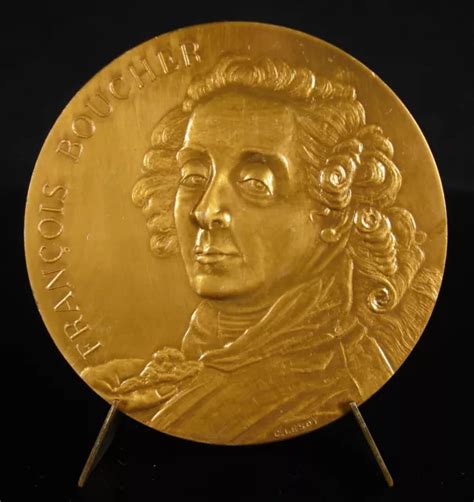 Medal Self Portrait Of Fran Ois Boucher Painter Ms Of Pompadour