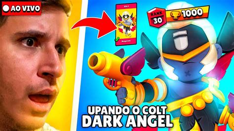 SUBINDO COLT 1 000 troféus RANK 30 USANDO a NOVA SKIN DARK ANGEL Jc