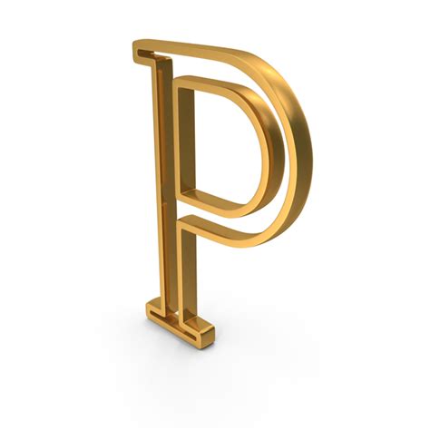 Gold Greek Letter Rho Outline Icon PNG Images & PSDs for Download | PixelSquid - S12161509B