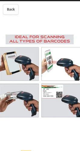 Handheld Retsol D 2060 2d Barcode Scanner Wired Corded At Rs 2100 In