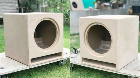 Diy Subwoofer Box Inch Ep Youtube