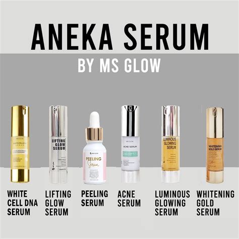 Jual Serum Ms Glow Ms Glow Serum All Varian Luminous Lifting