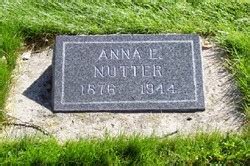 Anna Elizabeth Nutter M Morial Find A Grave