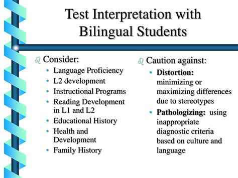 Ppt Best Practices In Bilingual Assessment Powerpoint Presentation