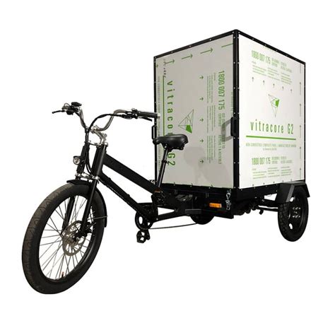 Cargo electric box trike, 3 wheel cargo bike, delivery bike - Walmart.com