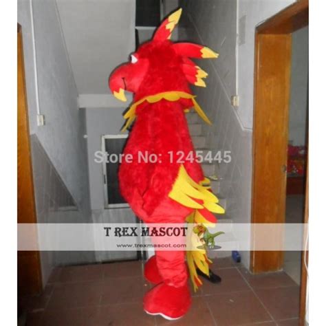 Adult Phoenix Mascot Costume Phoenix Costume