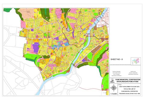 Draft And Sanctioned Development Plans Pune Municipal Corporation