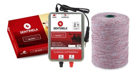 Kit Cerca El Trica Rural Eletrificador Cr Km Cabo M