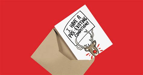 Pre Existing Condition By Knotty Cards Postable