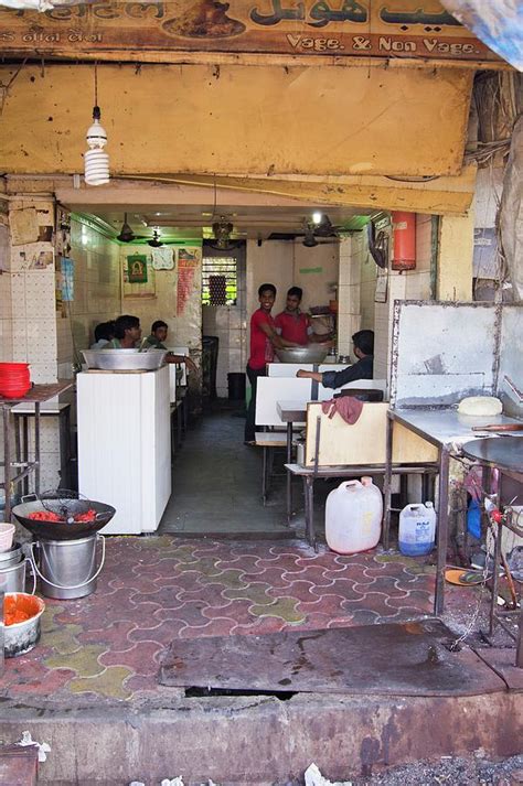 Restaurant In Dharavi Slum Photograph By Mark Williamson