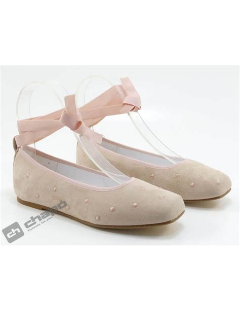 Bailarinas Nude Ruts Shoes A Bordados Chap