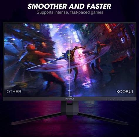 Koorui 24e3 24 Fhd Ips Gaming Monitor Ultra Slim Frame 165hz Refresh