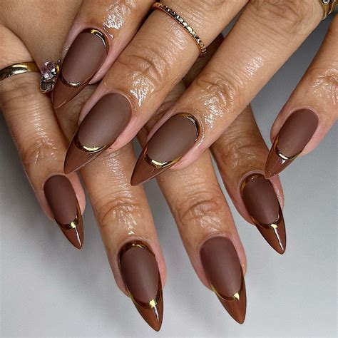 20 Latest Brown Chrome Nails Ideas To Try In 2024