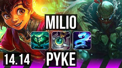 Milio Ashe Vs Pyke Jhin Sup Winrate Eune Master