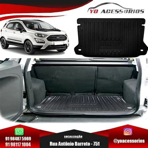 Tapete Bandeja Porta Mala Ecosport 2013 2017 Carros Vans E