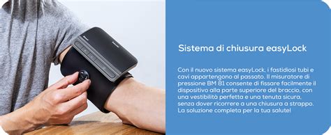 Beurer Bm Easy Lock Misuratore Di Pressione Da Braccio All In One