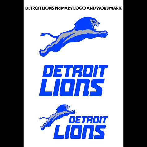 Detroit Lions Rebranduniform Design Behance