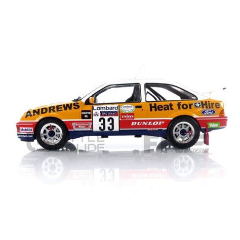 Ixo Miniatur FORD SIERRA RS COSWORTH RALLYE RAC LOMBARD 1989