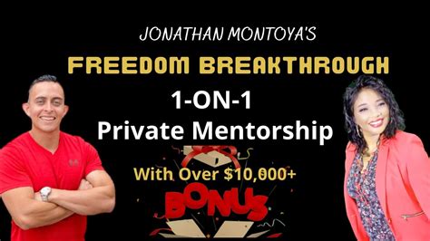 Jonathan Montoya S Freedom Breakthrough Review Affiliate Marketing