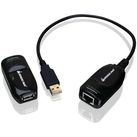 IOGEAR USB Xtra Booster Ethernet Extender GUCE61 B H Photo Video