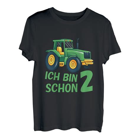 Der perfekte Geburtstagsshirt für 2 jährige Traktor Fans Hapfox