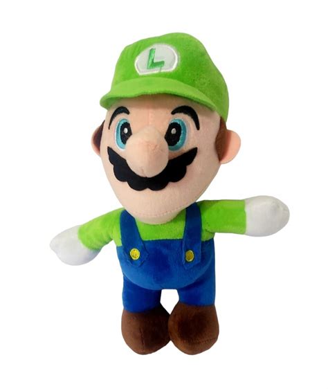 Super Mario Bros Maskotka Luigi Pluszowa Allegro Pl