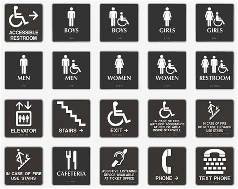 ADA Signs & Braille Signs in Massachusetts | Express Sign & Graphics Inc.