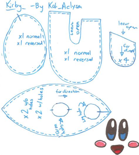 Kirby Pattern By Kat Aclysm On Deviantart