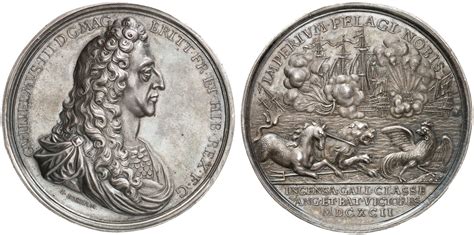 William Iii Und Mary Silbermedaille V Loon Iv S