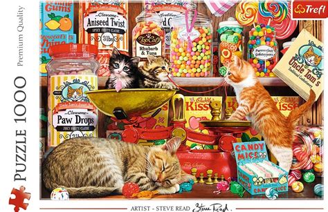 Trefl Puzzle Nasch Katzen 1000 Teile Kaufen Spielwaren Thalia