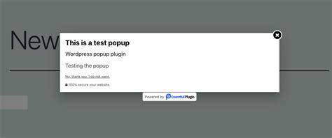 How To Add A Popup Message In Wordpress