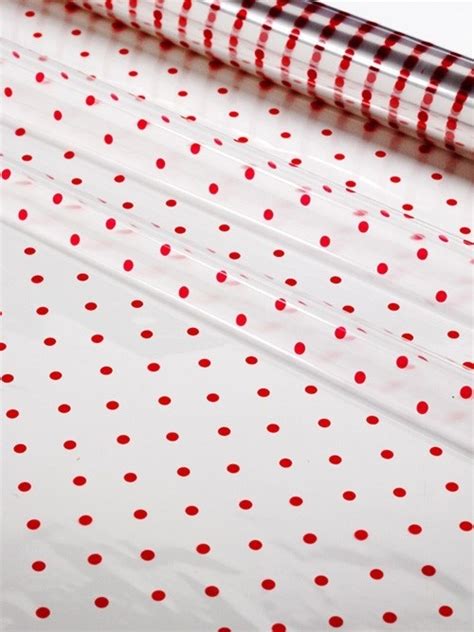 Rolls 40 X 100 Designs Red Dots Cellodepot