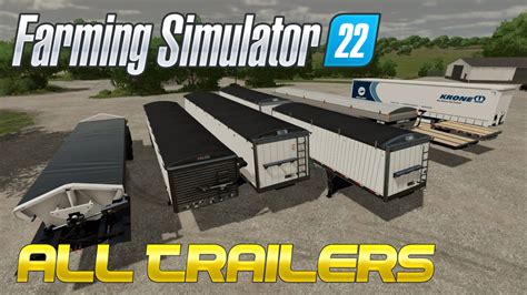 Farming Simulator Semi Trailers First Look Fs Preview Youtube