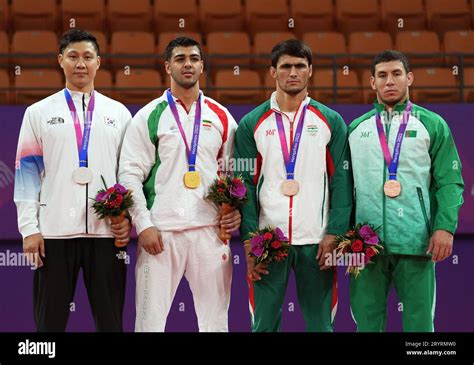 Hangzhou China S Zhejiang Province Nd Oct Medalists Attend