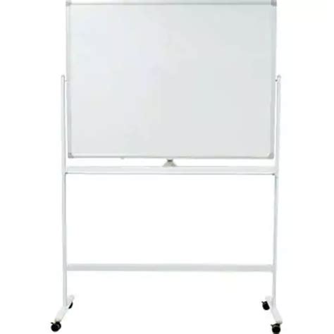 Buy Monotaro Steel Double Sided Whiteboard With Double Sided Legs White