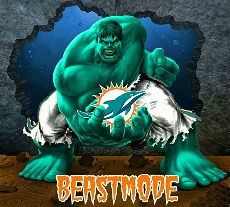 Beast Mode Miami Dolphins Logo Nfl Miami Dolphins Nfl Dolphins