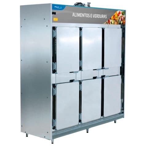 Geladeira Comercial Portas Inox V Polofrio Equipagastro