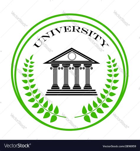 University symbol Royalty Free Vector Image - VectorStock