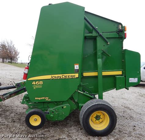 John Deere Mega Wide Plus Round Baler In Mapleton Ks Item