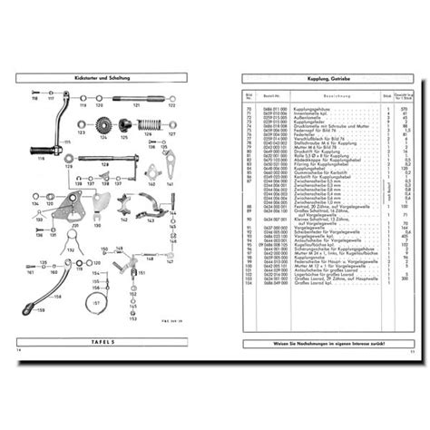 Schreiber Zweiradshop De Ersatzteilliste SACHS 175 Modell 55 10 2PS