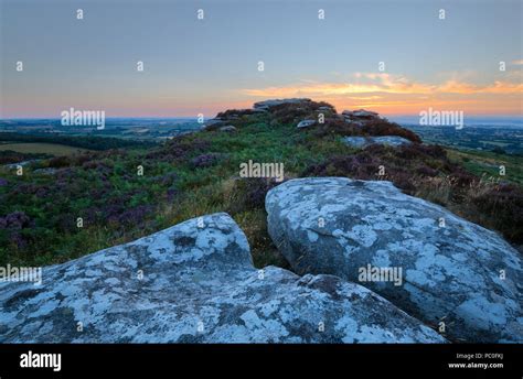 Sunrise At Hawks Tor On Bodmin Moor Stock Photo Alamy