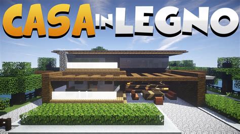 COME COSTRUIRE UNA CASA IN LEGNO SENZA TEXTURE MINECRAFT ITA YouTube