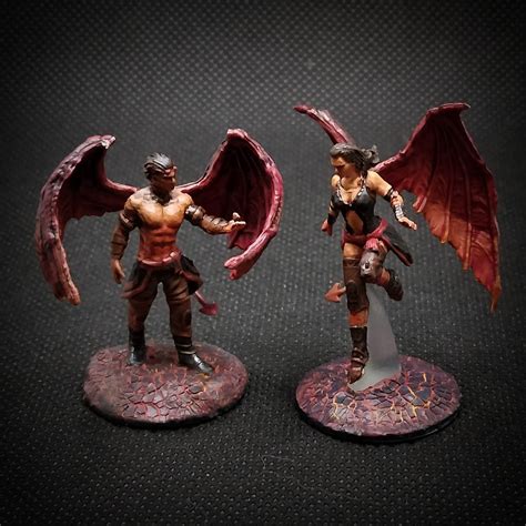 Incubus And Succubus Rpg Miniature Etsy