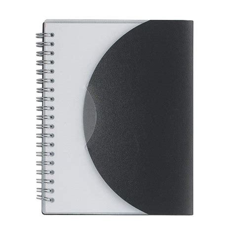 PVC PP Cover Custom Printed Spiral Notebooks Size 5 25 8 25 Inches