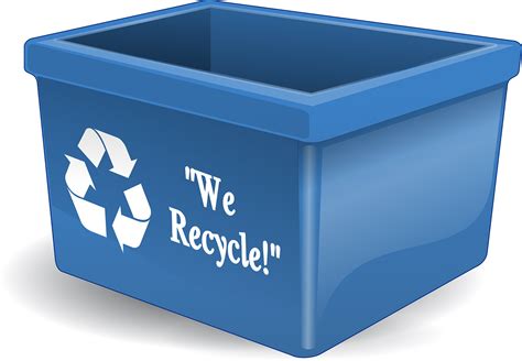 Blue Recycle Logo