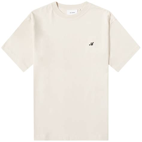 Axel Arigato Signature T Shirt Pale Beige End Gb